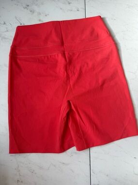 GYMSHARK x Whitney Simmons shorts - Coral Red - size small - NWT